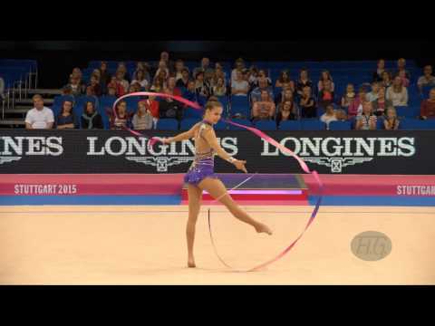 Inessa RIF (FIN) 2015 Rhythmic Worlds Stuttgart - Qualifications Ribbon