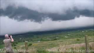preview picture of video 'Full Life Cycle of Dungiven Thunderstorm (HD) - May 26th 2014'
