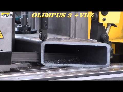 Scie à ruban semi-automatique FMB - 41 mm - Coupe angulaire +45°/-45° - Capacité 410 à 510 mm_4