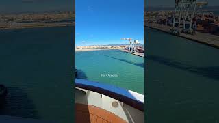 Si è calmato il vento ♥️ Msc Orchestra in arrivo a Valencia, Spagna #mscorchestra #valenciaspagna