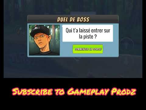 Mad Skills BMX 2- Gameplay Walkthrough- Level 6 forest -Me Vs The Boss Crevette