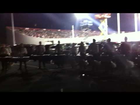 UMass Drumline 2011: Eights - In the Lot - UMass vs. URI