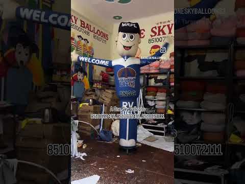 Custom Inflatable Air Dancer Live Action at Storefront