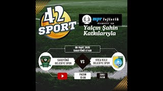 SARAYÖNÜ BELEDİYE SPOR & KREA KULU BELEDİYE SPOR 42 SPORT TV CANLI YAYIN