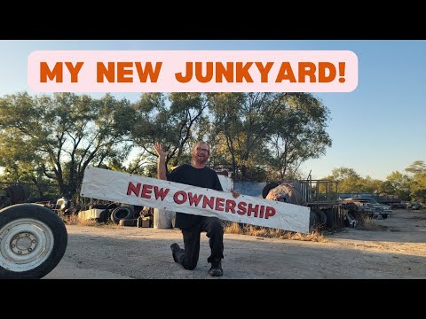 I Bought an ABANDONED Salvage Yard! (This is The BIGGEST Project I've Ever Taken On)