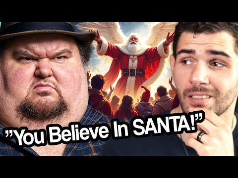 Atheist Can't Tell The Difference Between Jesus & Santa