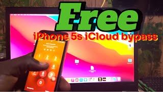 FREE IPHONE 5s iCloud bypass with signal . Simple steps. Disabled iPhones 5s bypass with network.✅