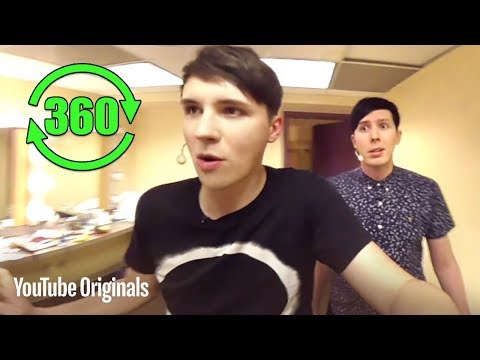 Thumbnail for Backstage with Dan and Phil in 360° VR (Bonus) by 360