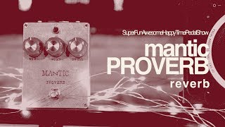Video thumbnail for Mantic Proverb Reverb by TheSuperFunAwesomeHappyTimePedalShow