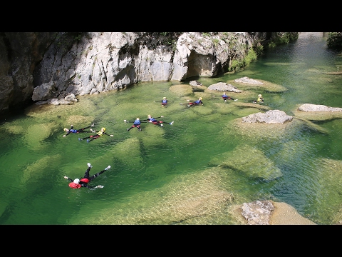 Split canyoning tours -  Cetina river - Amazing drone video