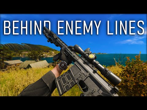 Behind Enemy Lines Vs Their Entire Team | Arma Reforger
