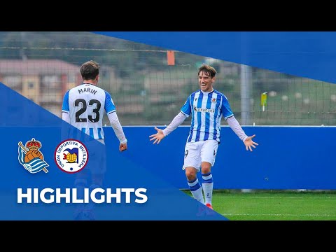 HIGHLIGHTS I Segunda RFEF I Real Sociedad C 3-1 UD Mutilvera | Zubieta