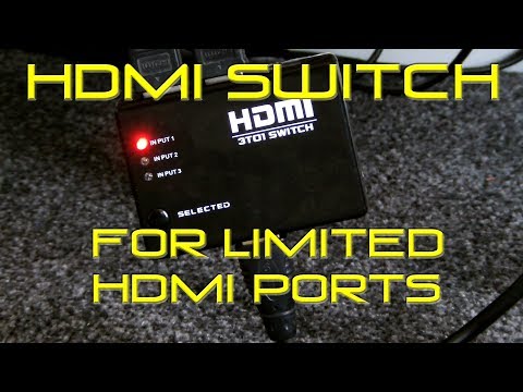 HDMI To HDMI Splitter 3*1 video