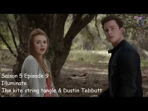 Teen wolf S5E09 - Illuminate - The kite string tangle & Dustin Tebbutt