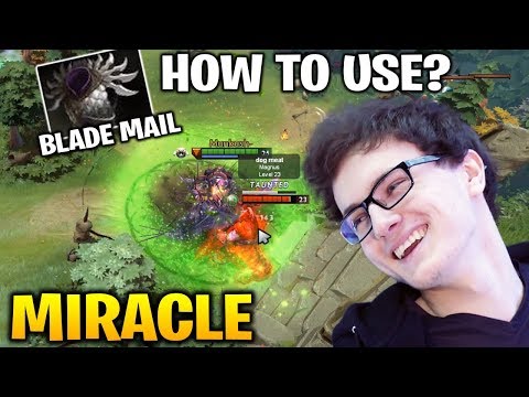 MIRACLE [AXE] EFFECTIVE WAYS TO USE BLADE MAIL Dota 2 7.18