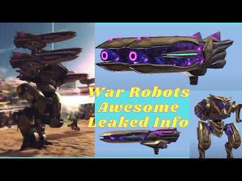 Stellar Cerberus, Stellar Leech, Stellar Wasp And Stellar Hornet | NEW LEAKED INFO War Robots