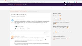 Is there a SOUNDCLOUD app for APPLE TV