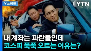 내 주식 떨어져도 코스피는 오르는 이유 [Y녹취록] / YTN