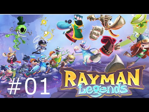 Lets Play: Rayman Legends #01 (German/100%) - Die Legende kehrt zurück