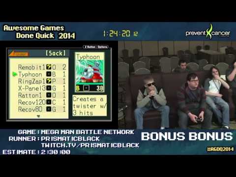 AGDQ 2014 Bonus Stream - Game 67 - Megaman Battle Network