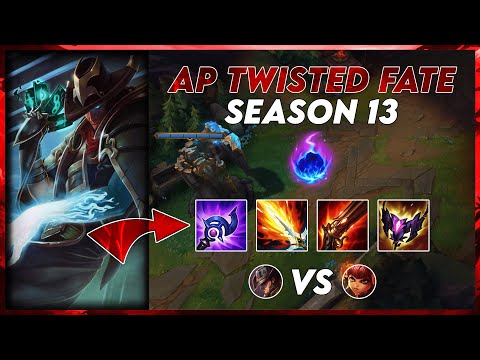 ONE SHOT LUDENS BUILD IN DIAMOND | Season 13 AP Twisted Fate Mid