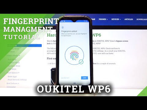 How to Add Fingerprint in OUKITEL WP6 – Activate Fingerprint Screen Lock
