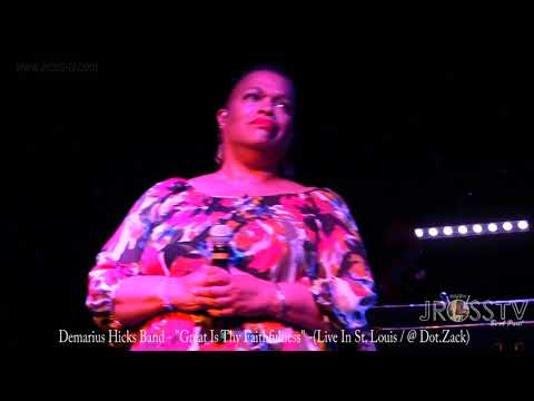 James Ross @ Demarius Hicks Band - "Great Is Thy Faithfulness" - www.Jross-tv.com (St. Louis)