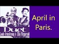 Ella Fitzgerald Louis Armstrong April In Paris Lyrics