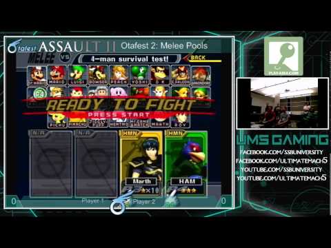 Otafest: Assault II - Quaff (Marth) vs FalseFalco (Falco)