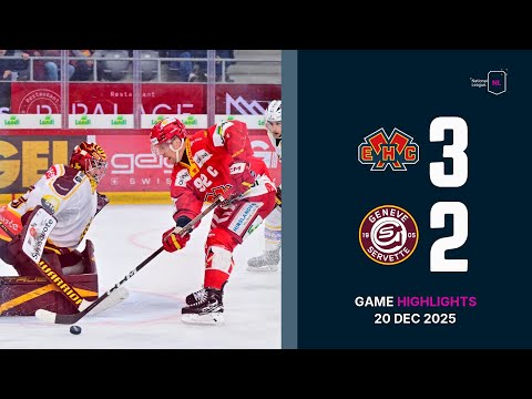 EHC Biel-Bienne vs. Genève-Servette HC - Game Highlights