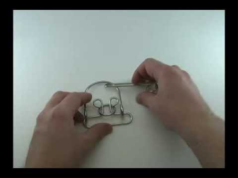 Solution for Beetle Bug from Puzzle Master Wire Puzzles