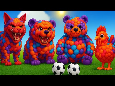 Mascot | Ready Go Good kick | ASMR | The mascot vibrato assistant dog placed on the football field