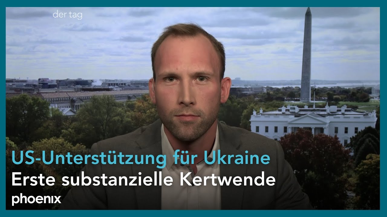 Schaltgespräch mit David Sauer (ZDF) u. a. zu Trumps Position zur US-Unterstützung für die Ukraine