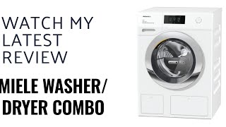 The BEST Washer&Dryer IN THE WORLD?! Miele 2in1 Combo, WTR 870 WPM, REVIEW