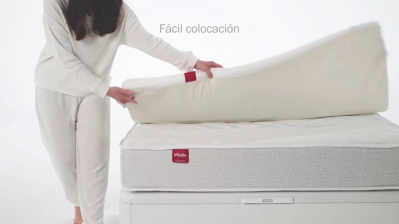 PIKOLIN I Topper viscoelástico Alto Confort y Calidad I Alivia tensiones  musculares I Mejora el Confort de tu colchón I Antibacterias, Antiácaros,  Antihongos I 5 cm I Madison visco I 90X190 