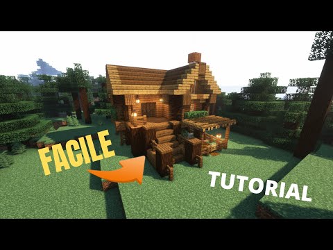 COME COSTRUIRE UNA SEMPLICE CASA SURVIVAL IN LEGNO DI ABETE - TUTORIAL #COSTRUIAMO