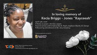 Celebrating the life of Kecia Briggs – Jones, also known as “Kayceeah and Kecey Weeks”