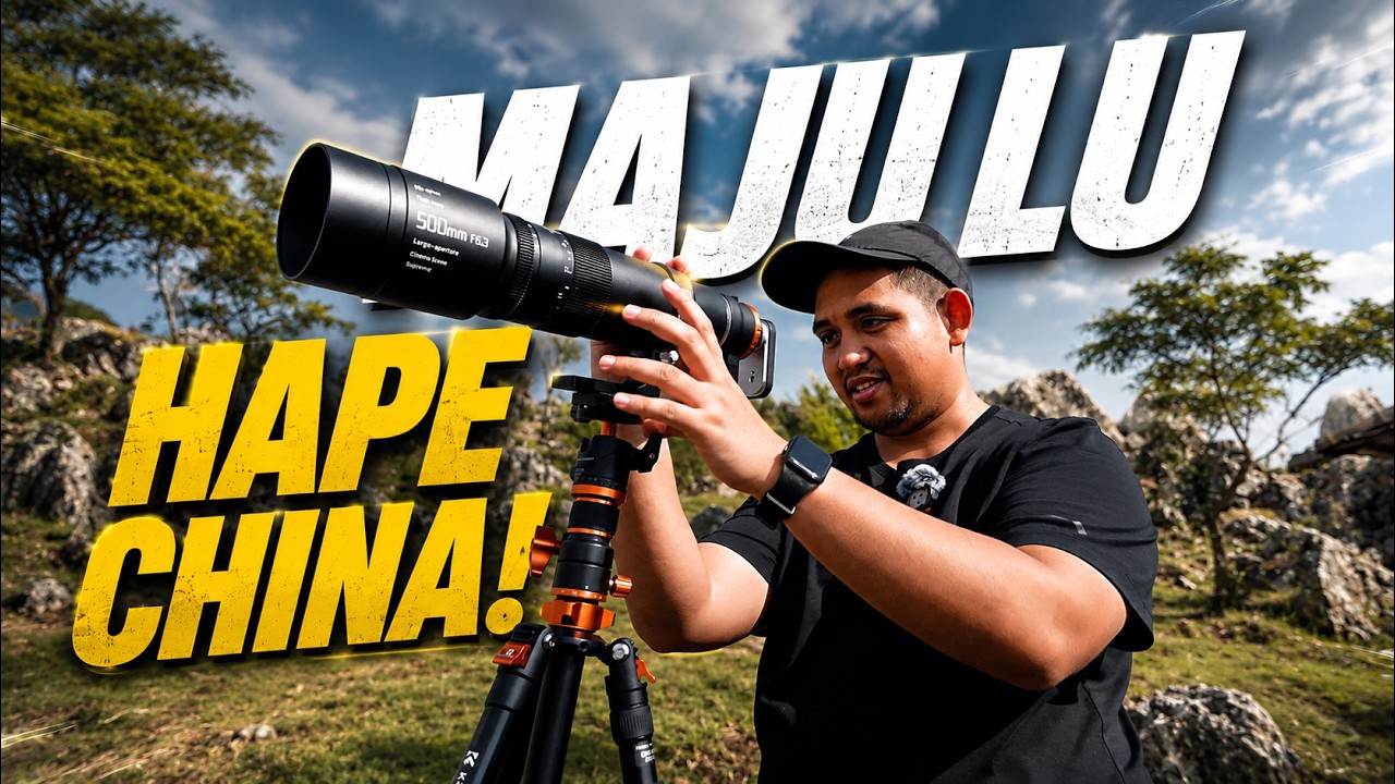 iPhone Pake Lensa TTArtisan 500mm Buat Kamera Sony