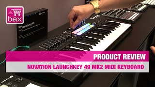Video thumbnail for Musikmesse 2015 - Novation Launchkey 49 MK2 MIDI Keyboard by Bax-shop | Bax Music Goes