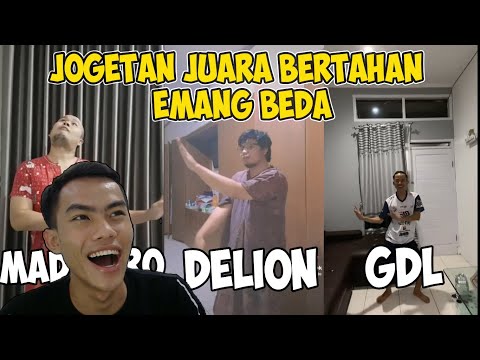 REACTION JOGETAN TIKTOK SANG JUARA BERTAHAN  @madbronogamenolife @delionskiesrbl @GagaLahendra