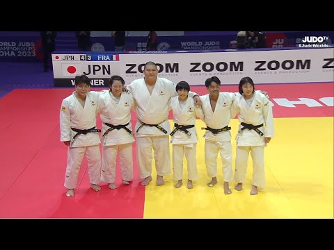 Mixed Teams final JPN vs FRA  doha 2023