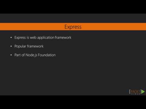 The Complete Guide to Node js Installing Express | packtpub com