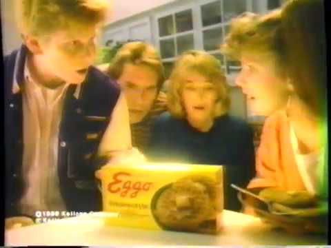 1989 Eggo Waffle "Leggo my Eggo" TV Commercial