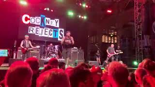 COCKNEY REJECTS Where the hell is Babylon? Live rebellion 2024