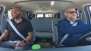 Konrad in a Van picks up Demetrius Ivory