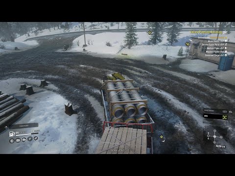 Snowrunner 105: Valley Pipeline Building