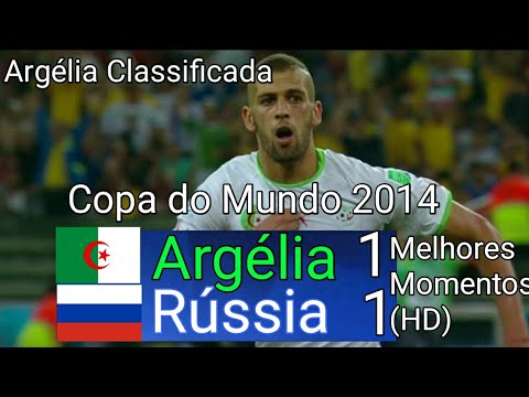 Argélia 1 x 1 Rússia - Melhores Momentos & Gols - Copa do Mundo 2014 3a Rodada