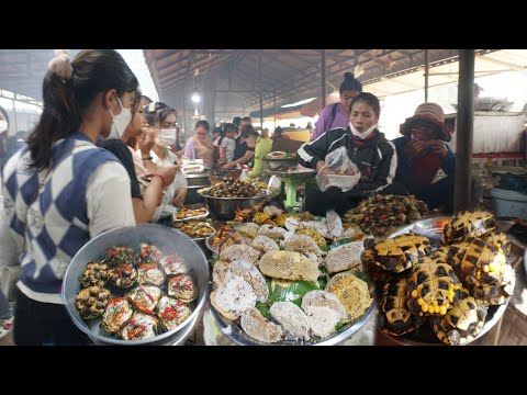 Amazing Countryside Food Show - Different Various Food Type @Phnom Preah Reach Traop in Weekend