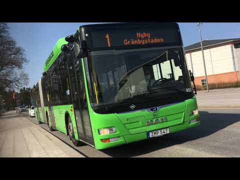 Resa med Linje 1 Från Fyrishov-Burerusgatan | Uppsala