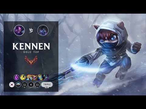 Kennen Top vs Sylas - KR Grandmaster Patch 12.13